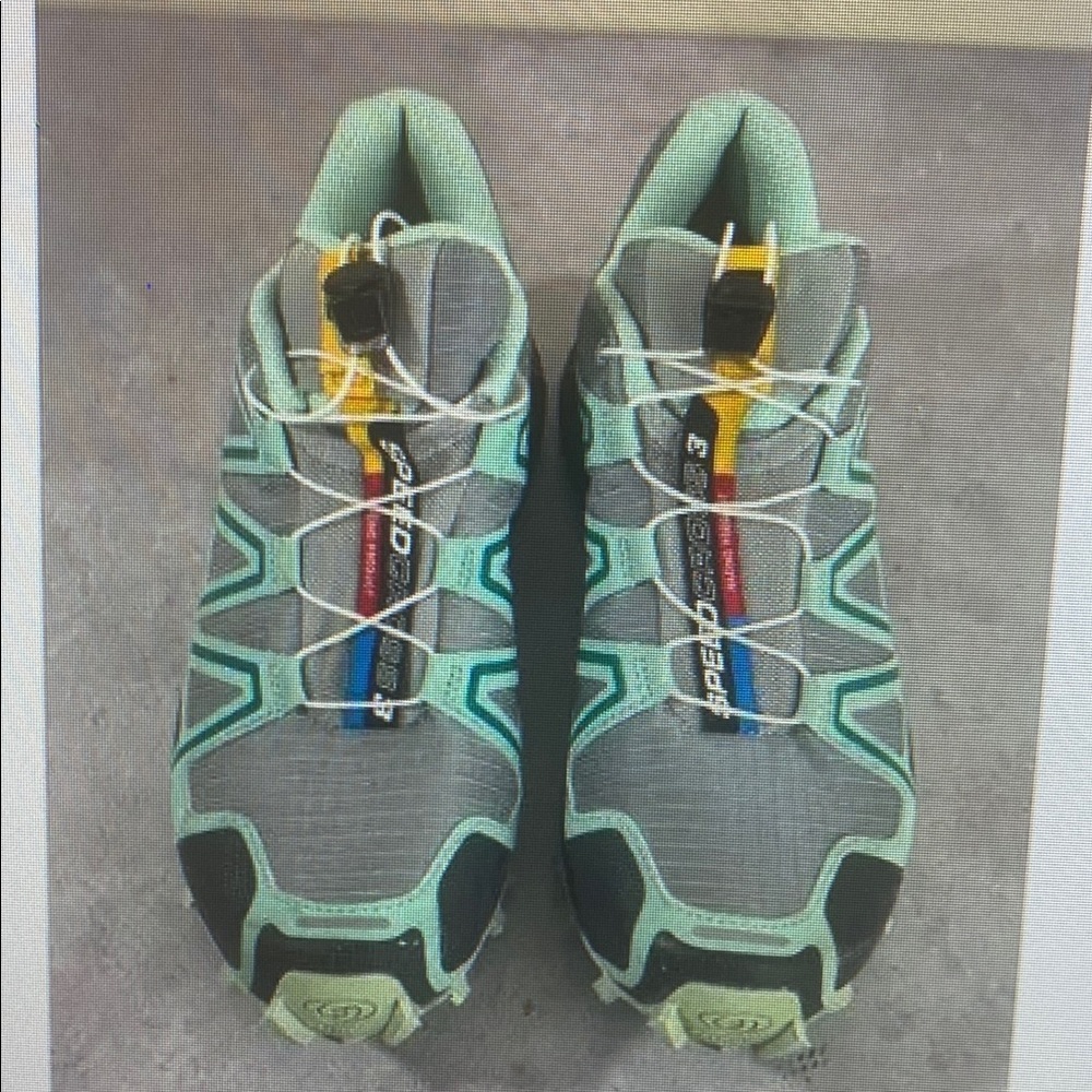 Salomon Spreedcross 3 All-Terrain Running Shoes Womens Size 8 Speed Lace